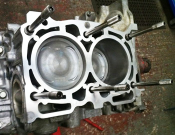 Engine Build in Progress